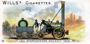 George Stephensons Lokomotive Rocket, 1829, 1900
