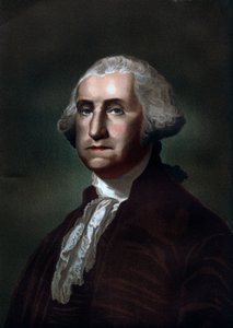 George Washington 1732-1799, erster Präsident der Vereinigten Staaten von Amerika, 1837 von Unbekannt