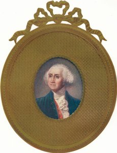 George Washington 1732-99, erster Präsident der Vereinigten Staaten, 1907 von Unbekannt