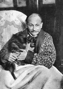 Georges Courteline, französischer Dramatiker und Romanautor, 1900 von Unbekannt