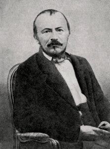 Gerard de Nerval, französischer Dichter, 1855