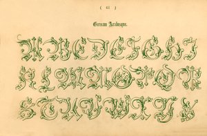 Deutsche Arabeske, 1862