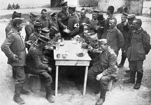 Deutsche Kriegsgefangene, Erster Weltkrieg, 1914-1918, um 1920 von Unbekannt