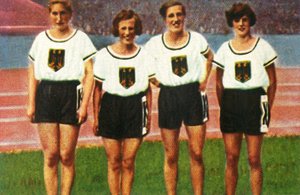Deutsche 4 x 100m Staffel der Frauen, 1928