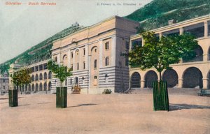 Gibraltar - Südliche Kaserne, 1900