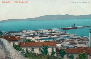 Gibraltar - Die Werft, 1900