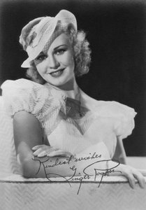 Ginger Rogers 1911-1995, amerikanische Schauspielerin, Tänzerin und Sängerin, ca. 1930er Jahre