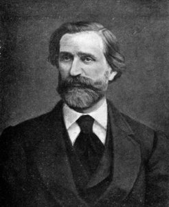 Giuseppe Verdi, italienischer Komponist, 1909