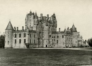 Schloss Glamis, das Ahnenhaus von Königin Elizabeth, 1937