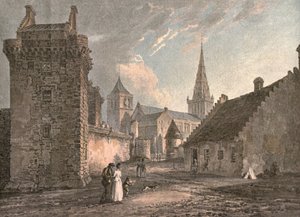 Kathedrale von Glasgow, um 1807, um 1900 von Unbekannt