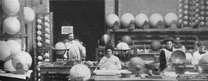 Globenherstellung, 1917