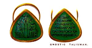 Gnostischer Talisman, 1923