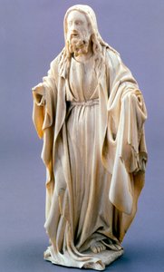 Gott der Vater, anonyme flämische Elfenbein, 1400-1425 von Unbekannt