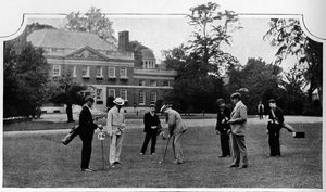 Golf im Ranelagh Club, London, ca. 1903