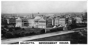 Regierungshaus, Kalkutta, Indien, um 1925