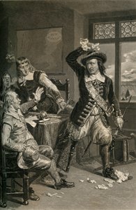 Gouverneur Stuyvesant zerstört die Aufforderung zur Kapitulation, 1877