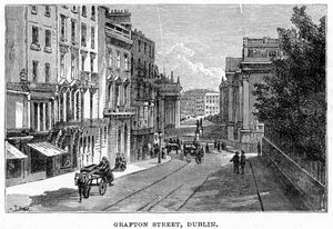 Grafton Street, Dublin, 19. Jahrhundert