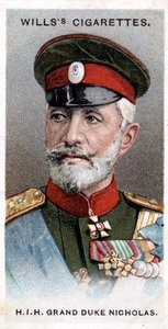 Großherzog Nikolaus von Russland, russischer General, 1917