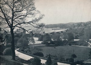 Grange - Blick aus den Gärten, 1895