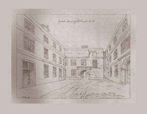 Großer Hof von Blackwell Hall, 1886