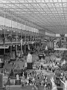 Große Ausstellung im Kristallpalast, Hyde Park, London, 1851