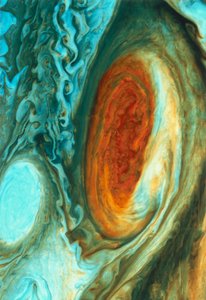 Großer Roter Fleck auf Jupiter, 1979