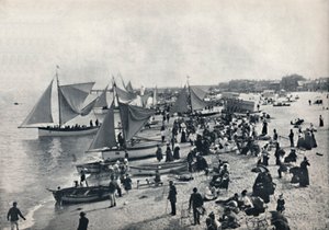 Great Yarmouth - Eine typische Szene am Strand