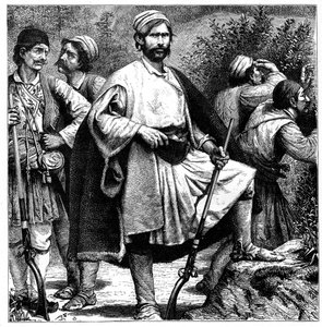 Griechische Räuber, ca. 1890
