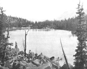 Grüner See, Colorado, USA, um 1900