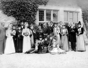 Gruppenfoto, ca. 1882