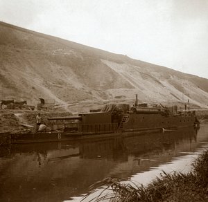 Kanonenboot, Genicourt, Nordfrankreich