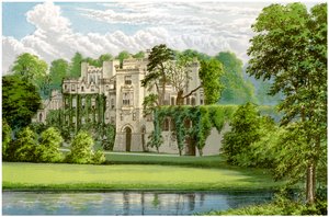 Guys Cliffe, Warwickshire, Heim der Familie Percy, ca. 1880
