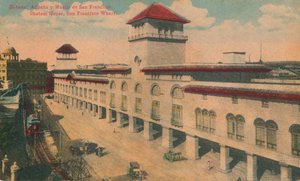Habana: Aduana y Muelle de San Francisco. Zollhaus, San Francisco Kai, Kuba, ca. 1910 von Unbekannt