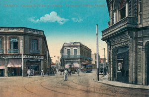 Habana. Cazada de Vives y Cristina. Vives und Cristina Avenue, Kuba, um 1910