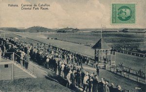 Habana. Oriental Park Rennen, um 1910