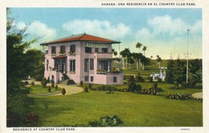 Habana: Eine Residenz im Country Club Park, ca. 1910