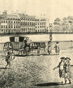 Hackney-Kutsche, 1787, 1925 von Unbekannt