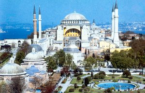 Hagia Sophia, Istanbul Konstantinopel, Türkei, 1980er