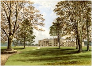 Hamilton Palace, South Lanarkshire, Schottland, Heimat des Duke of Hamilton, ca. 1880 von Unbekannt