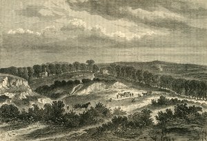 Hampstead Heath im Jahr 1840, um 1876 von Unbekannt