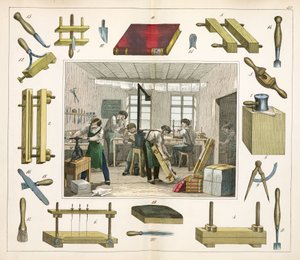 Handwerkzeuge Der Buchbinder