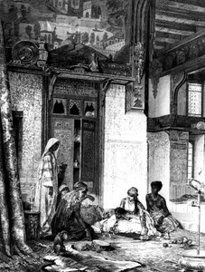 Harem in einem Kalifenpalast, 1880