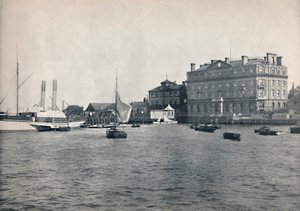 Harwich - Der Kai und das Great Eastern Hotel