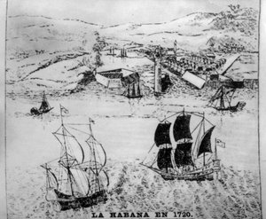 Havanna im Jahr 1720, 1910er Jahre von Unbekannt