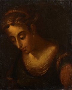 Kopf einer Frau von Unbekannt