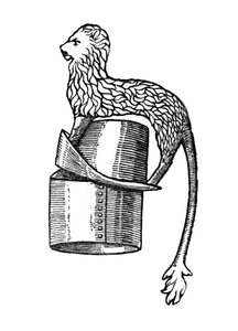 Helm und Wappen von Edward, dem Schwarzen Prinzen, in der Kathedrale von Canterbury, 1924