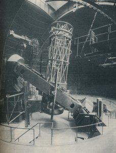 Umgeben von Stahl und Beton, der 100-Zoll-Reflektor, ca. 1935 von Unbekannt