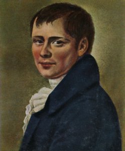 Heinrich von Kleist 1777-1811. - Gemälde von Graff, 1934