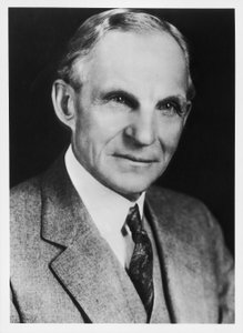 Henry Ford, amerikanischer Automobilingenieur und Hersteller, 1908