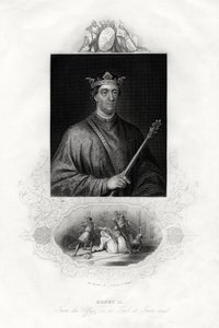 Heinrich II., König von England, 1860 von Unbekannt